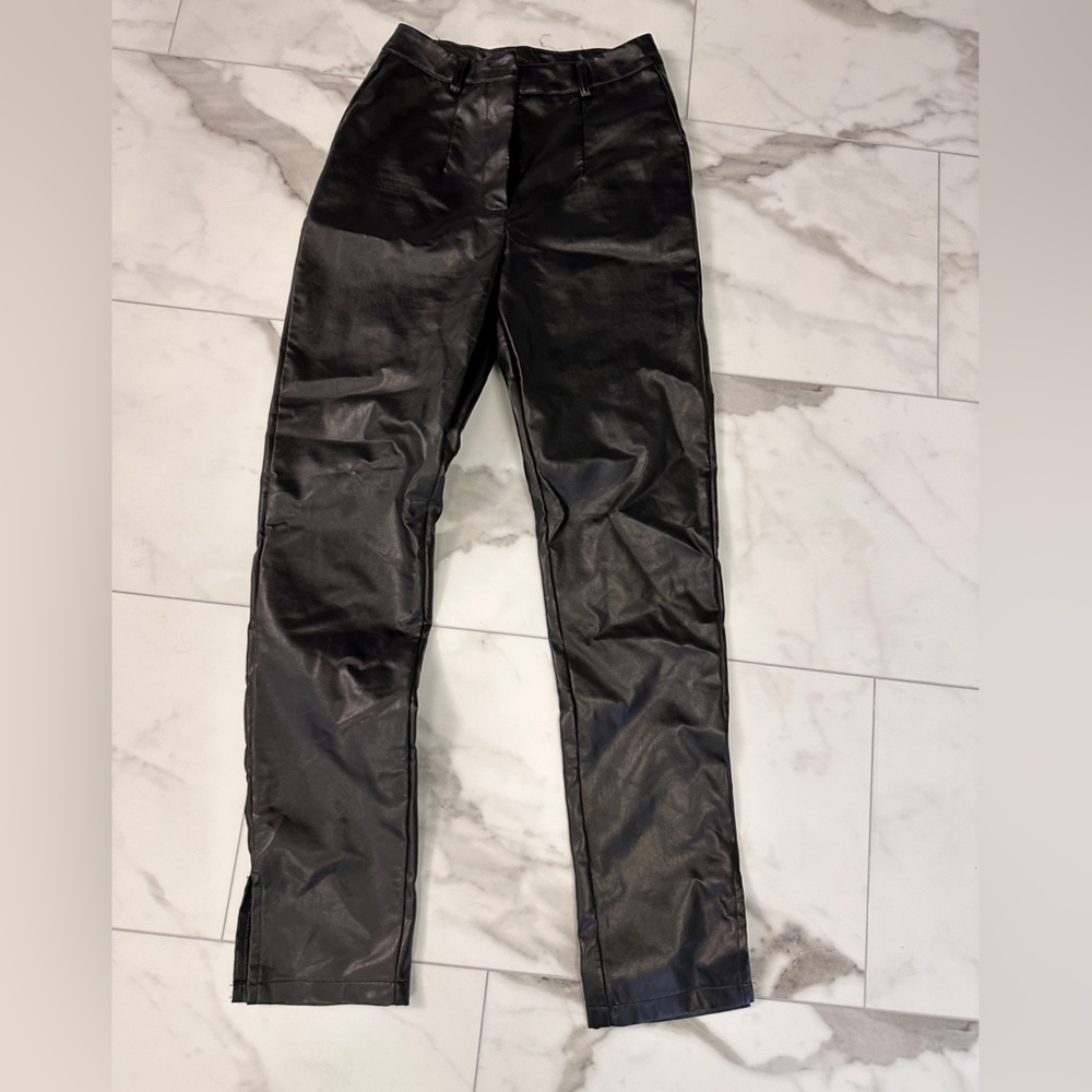 Misguided leather pants